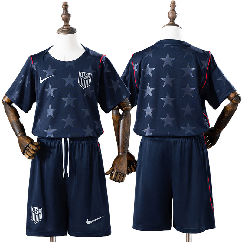 USA USMNT VM 2026 udebanesæt børn - fodbold trøje med shorts