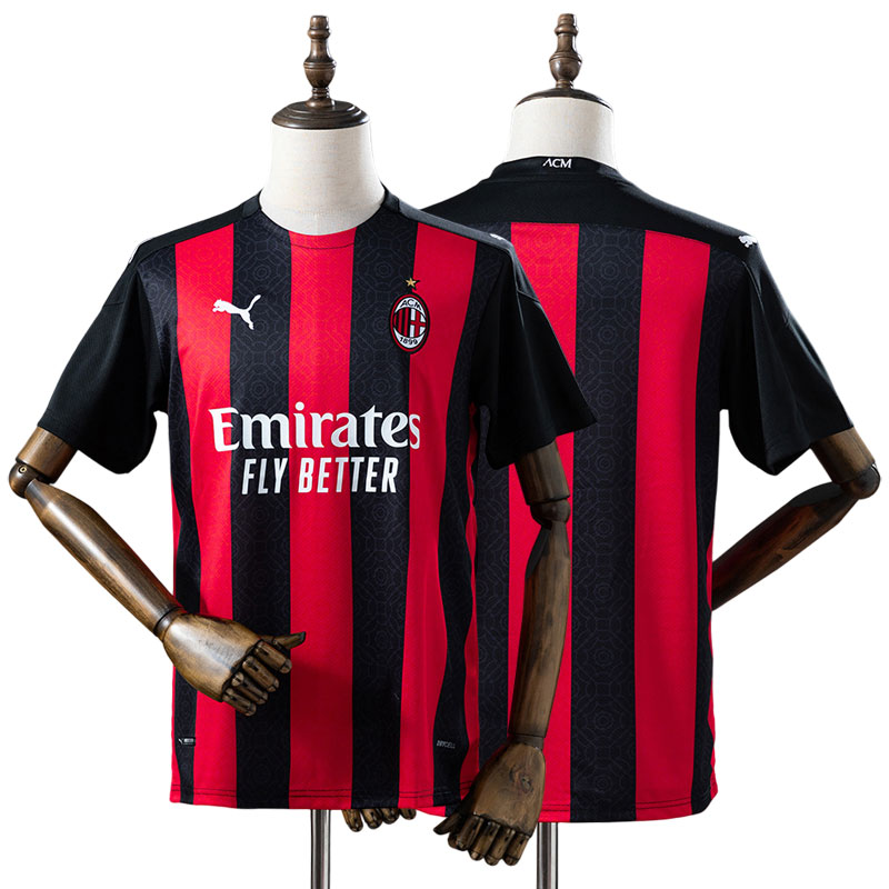 AC Milan 2020-21 Home Retro fodbold trøje