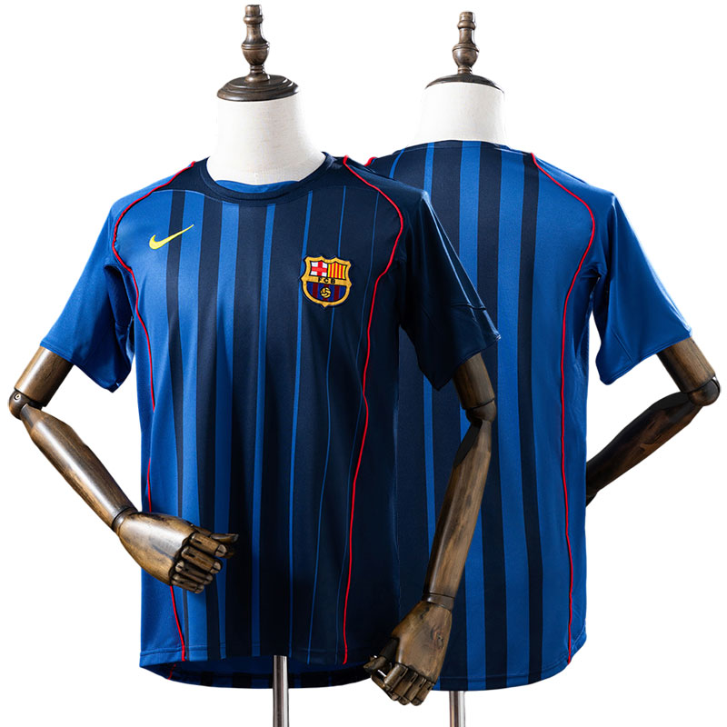 Barcelona 04/05 Away Retro fodbold trøje - kortærmet herretrøje