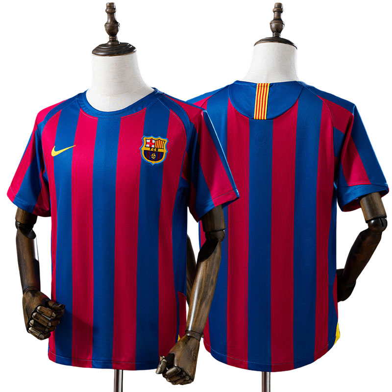 Barcelona 2005/06 hjemmebanetrøje - retro herretrøje