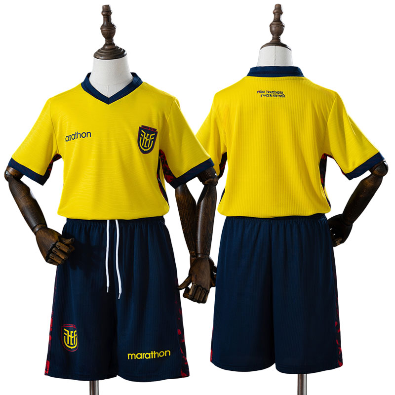 Ecuador fodbold trøje børn hjemmebane 2026