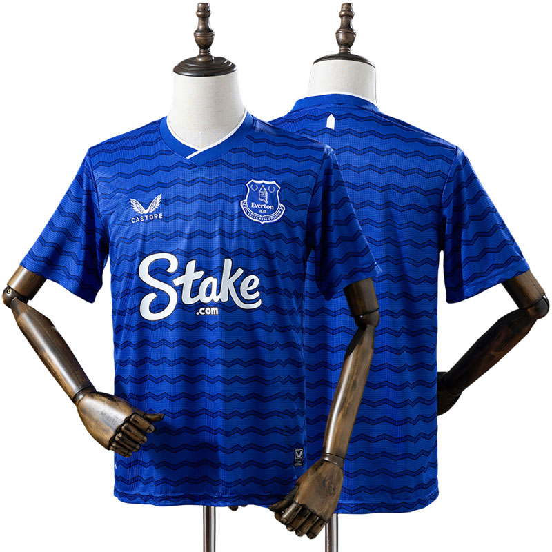 Everton FC 25/26 hjemmebanetrøje herre - blå fodbold trøje til fans