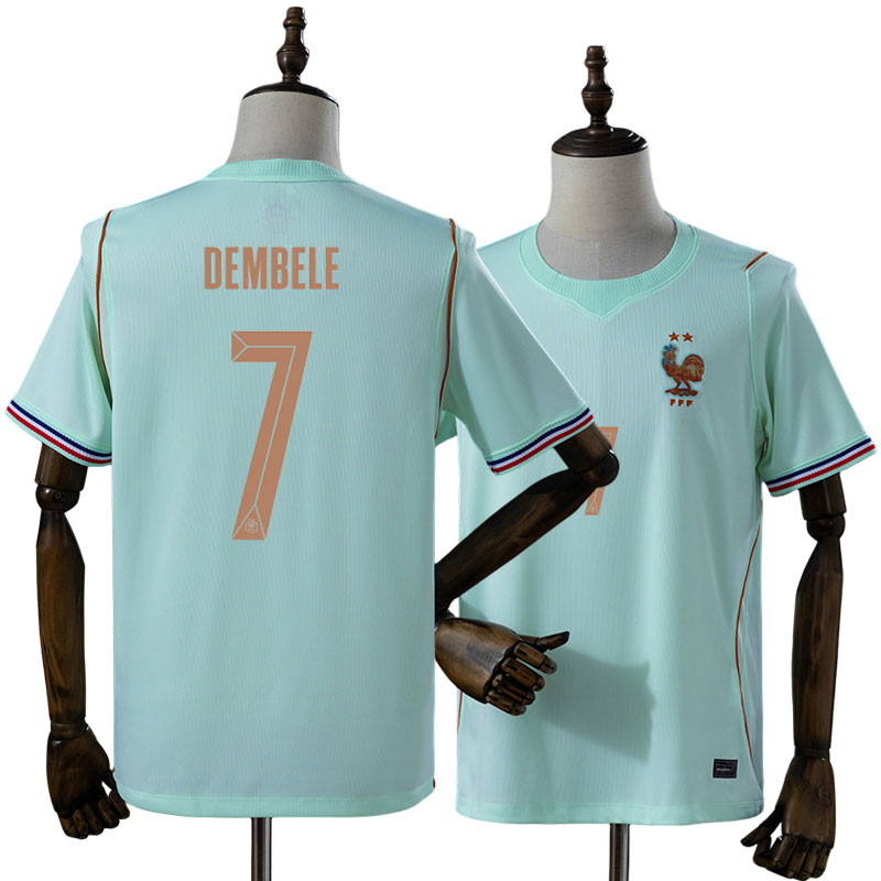 Frankrig fodbold trøje 2026 ude - Dembele 7 VM trøje