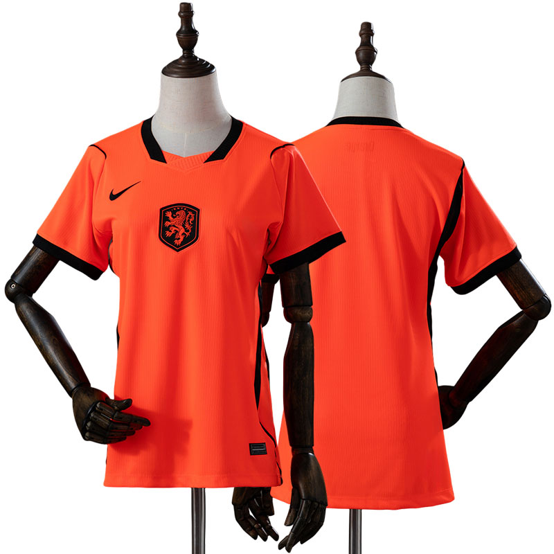 Holland 2026 dame fodbold trøje - orange hjemmebanetrøje til VM 2026