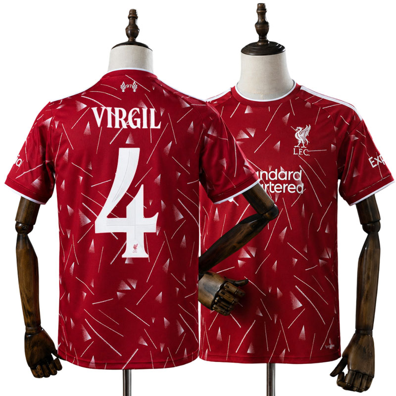 Liverpool 26/27 hjemmebanetrøje - Cup Print VIRGIL 4