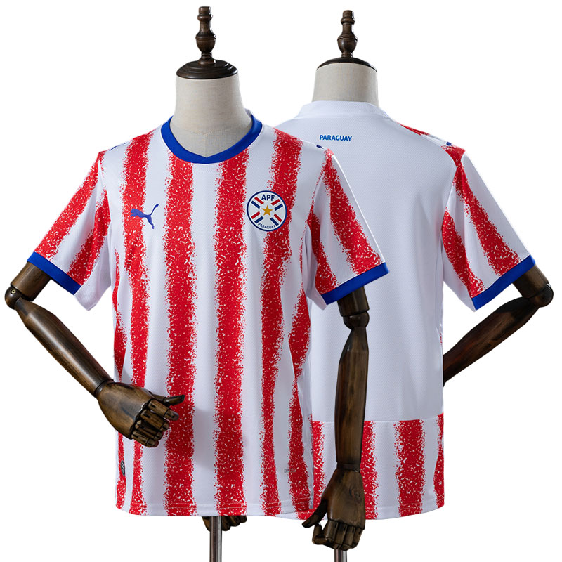 Paraguay 2026 hjemmebanetrøje - fodbold trøje VM 2026