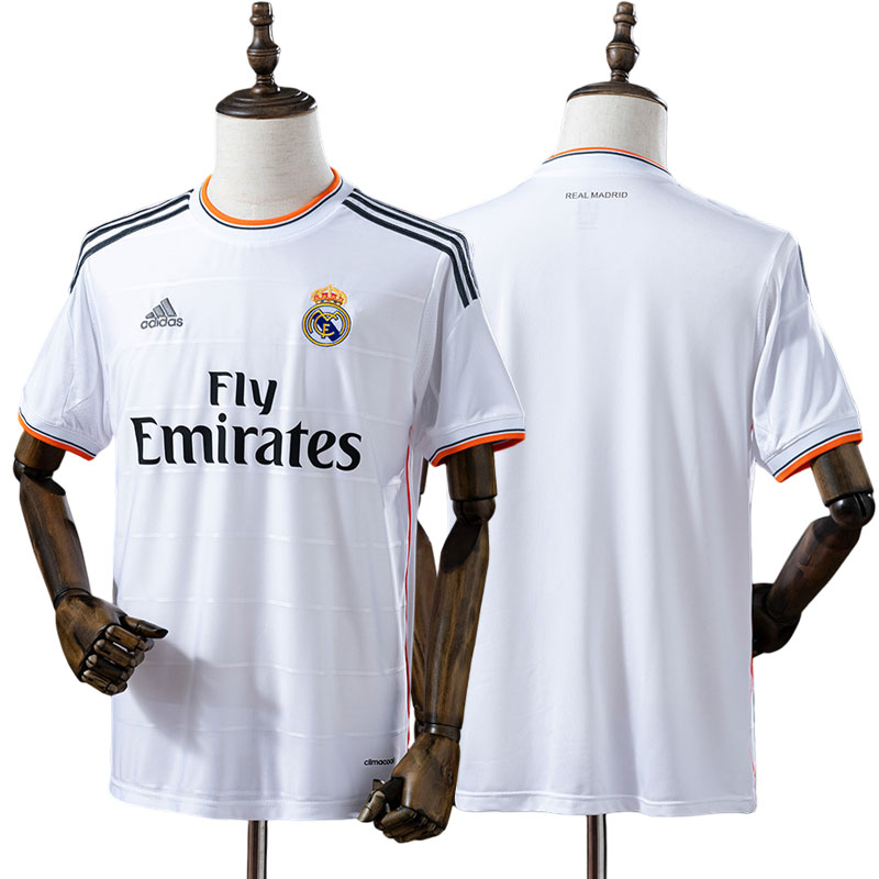 Real Madrid retro fodbold trøje 13/14 – vintage home jersey til mænd