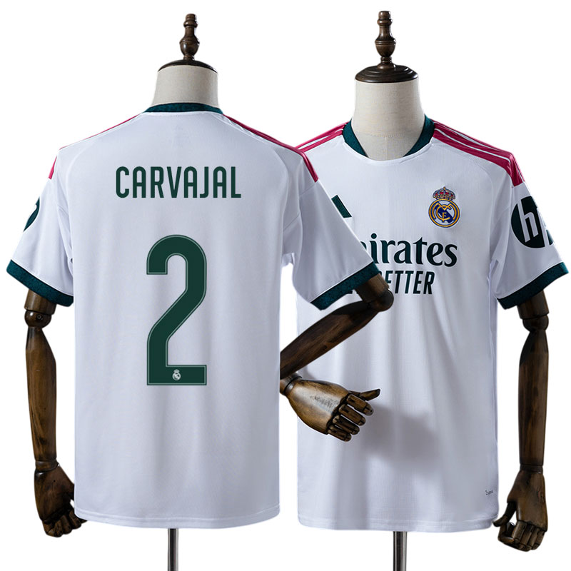 Real Madrid 26/27 hjemmebanetrøje til herrer - fodbold trøje med Carvajal 2 tryk