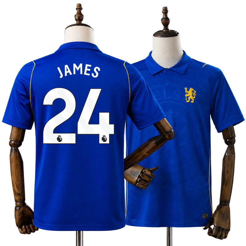 Chelsea 2026/27 hjemmebanetrøje James 24 - blå fodboldtrøje herre