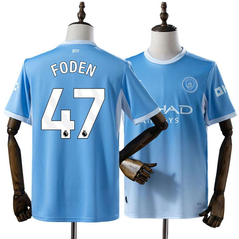 Køb Manchester City Foden 47 trøje - 2026/27 hjemmebanetrøje herre