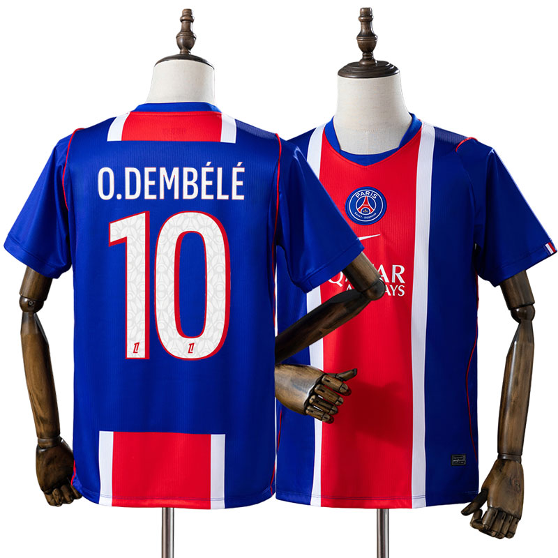 PSG fodboldtrøje 2026/27 til mænd – Kvaratskhelia 7 hjemmebanetrøje