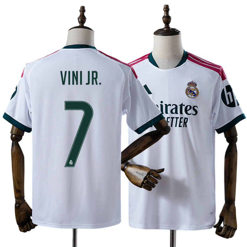 Real Madrid 26/27 hjemmebanetrøje til herrer - fodbold trøje med VINI JR. 7 tryk
